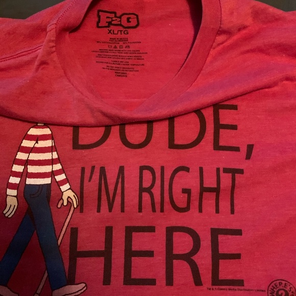 Men’s Where’s Waldo t-shirt - Picture 2 of 2